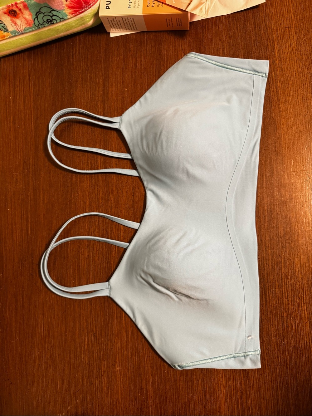 Lululemon Like a Cloud Bra - Washed Blue, Light Support (B/C Cup) size 12 - Picture 2 of 4